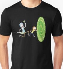 Rick and Morty Pixels - Pixel Rick! Slim Fit T-Shirt