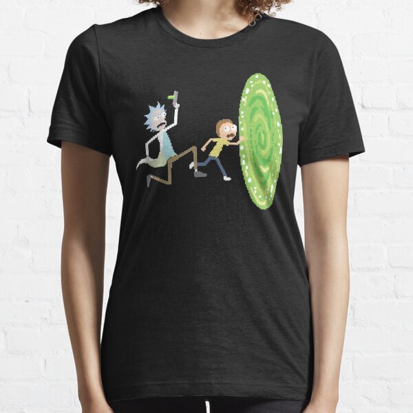 Rick and Morty Pixels - Pixel Rick! Essential T-Shirt