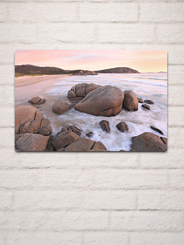 Thumbnail 2 of 4, Metal Print, Whiskey Bay Beach, Wilsons Promontory, Victoria, Australia designed and sold by Michael Boniwell.