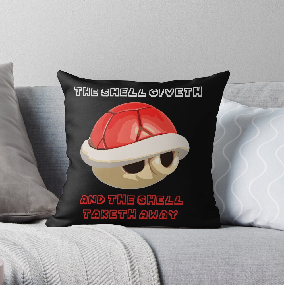 Special Purchase The Shell giveth, and The Shell taketh away Throw Pillow by Connor Keane TP-VVJWGZNZ