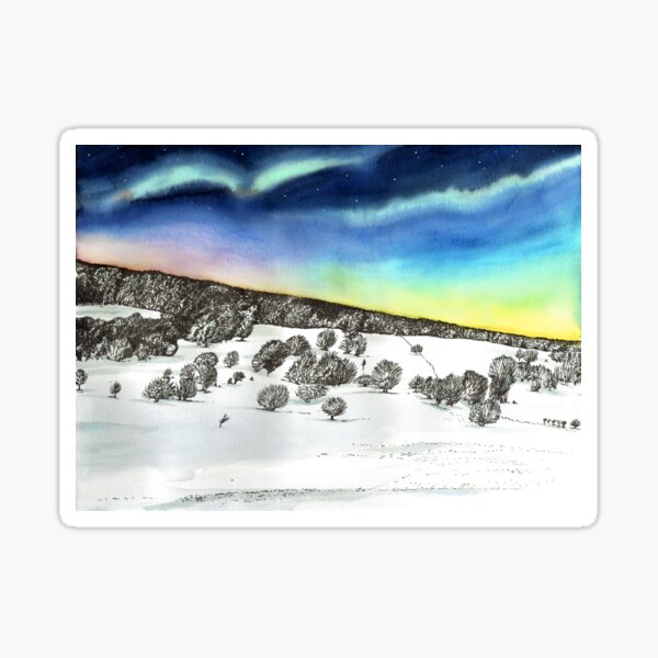 Aurora Borealis Sticker