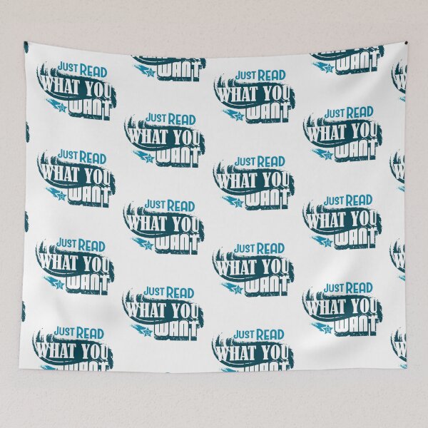 Item preview, Just read what you want. | Bookrebels | Readers  | Book lovers | Bookworm designed and sold by Bookrebels.