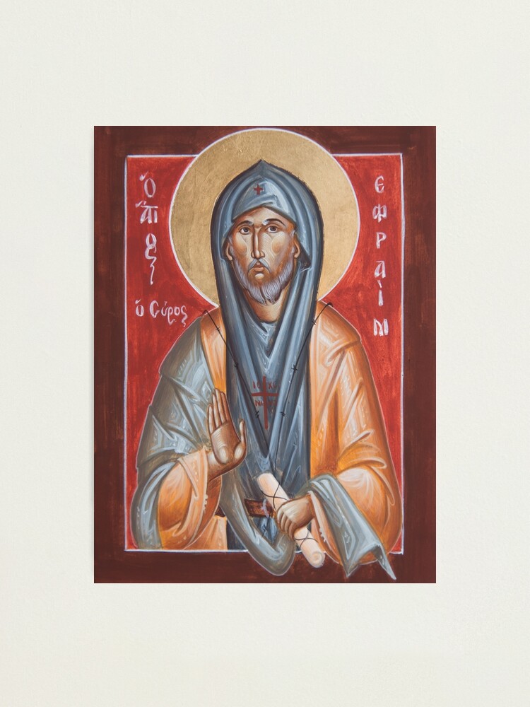 Alternate view of St Efraim the Syrian Photographic Print