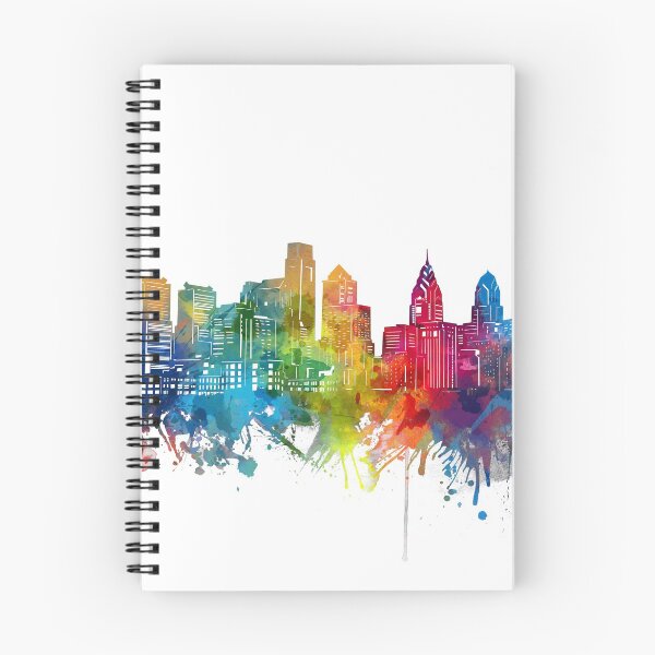 Item preview, philadelphia skyline designed and sold by BekimART.