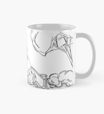 Ann Boleyn Line Art Mug