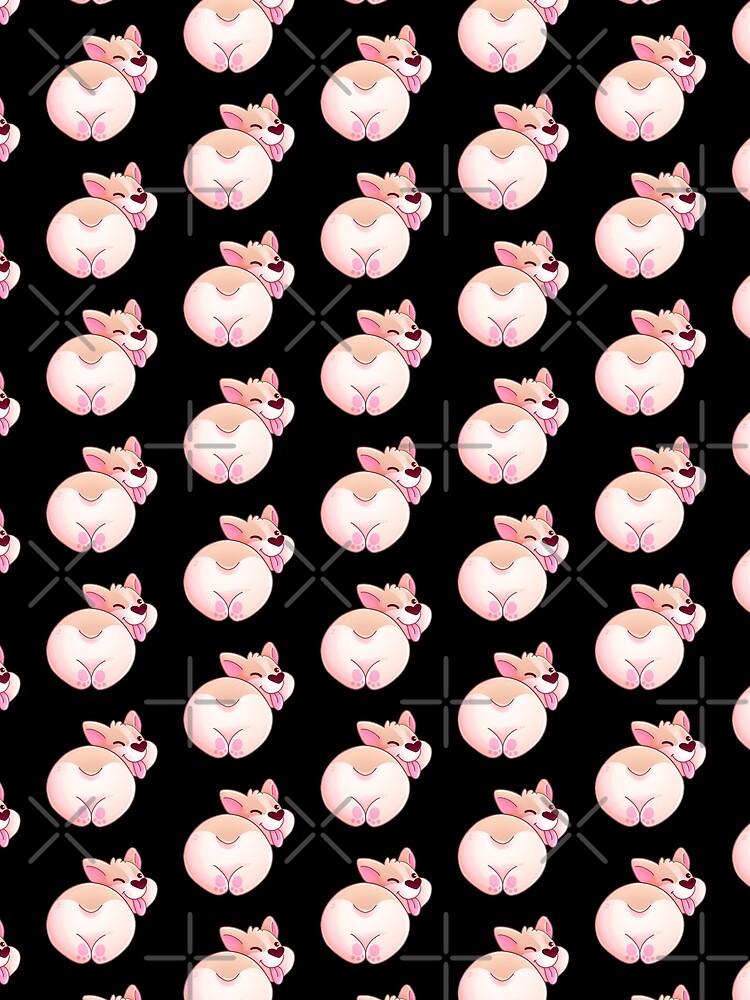 Thumbnail 5 of 5, Graphic T-Shirt, Corgi Butt designed and sold by instadrawvhs.