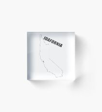 Idafornia Acrylic Block