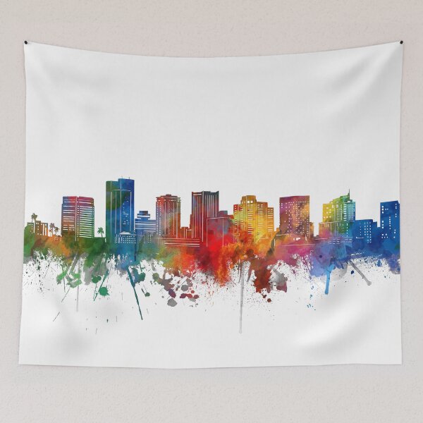 Item preview, phoenix skyline designed and sold by BekimART.