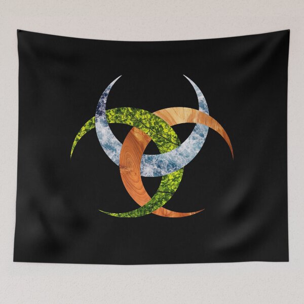 Item preview, Celtic knot of leaves, wood and water designed and sold by AndreasSteinweg.