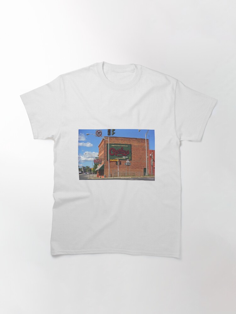 Alternate view of Curley's Restaurant, Auburn, New York Classic T-Shirt