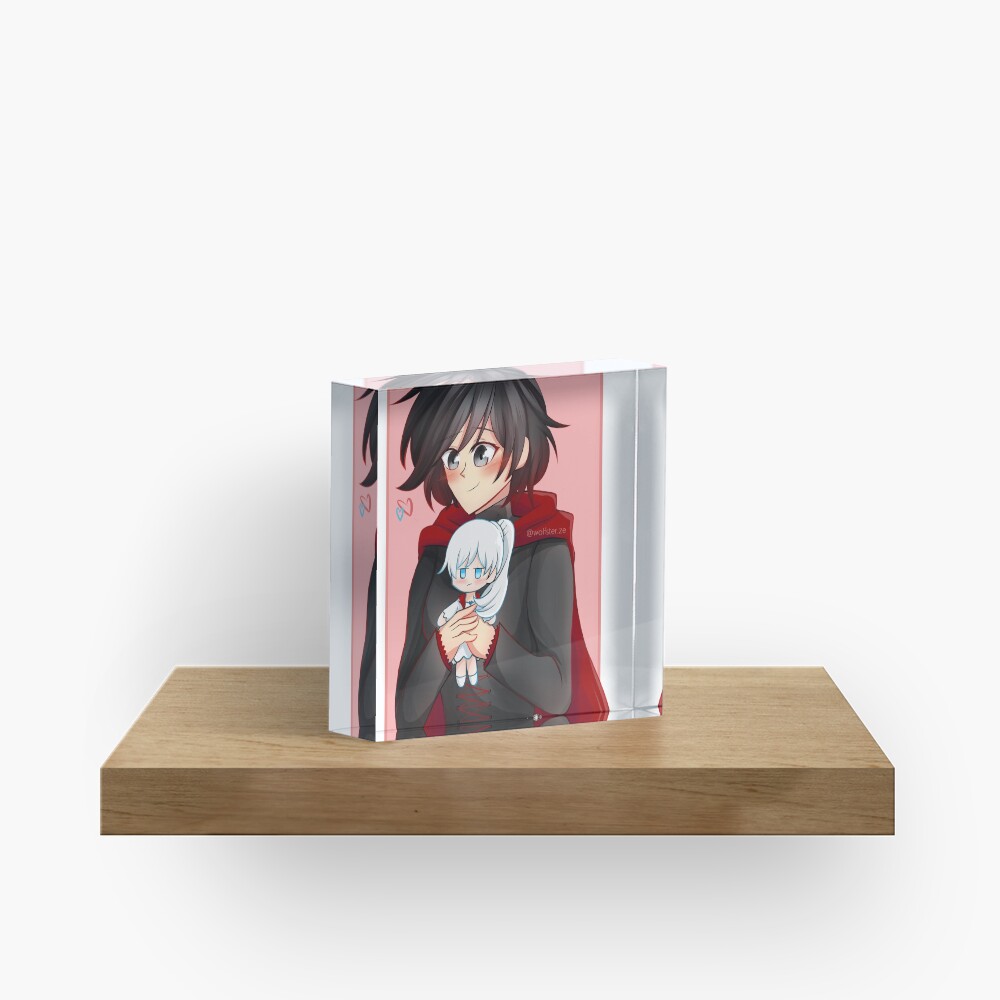 Whiterose lil' weiss Acrylic Block