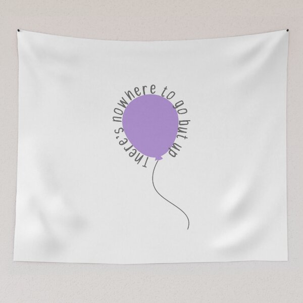 Item preview, Nowhere to go but up balloon Potion Purple designed and sold by FandomTrading.
