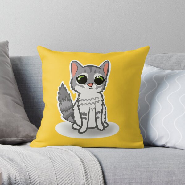 Graue Flauschige Katze Geschenke Merchandise Redbubble