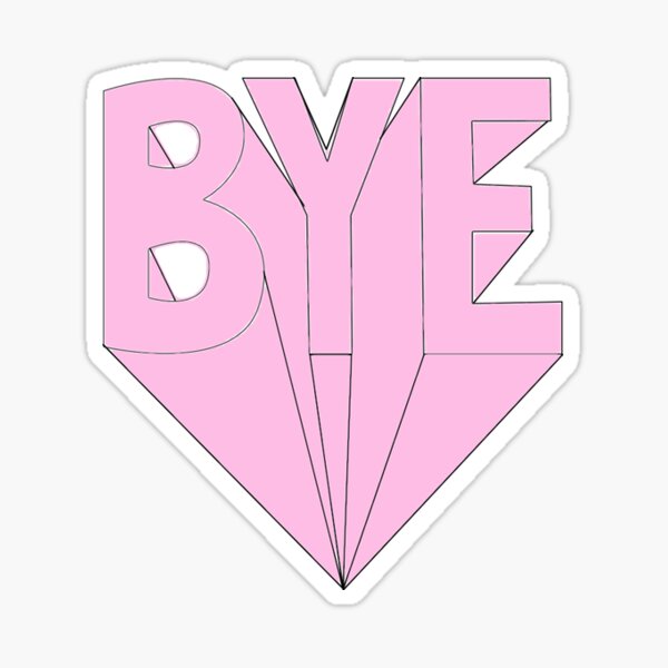 bye Sticker