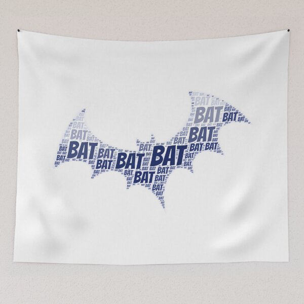 Item preview, Bat Word Cloud Shirt Presents designed and sold by ProjectsMM.