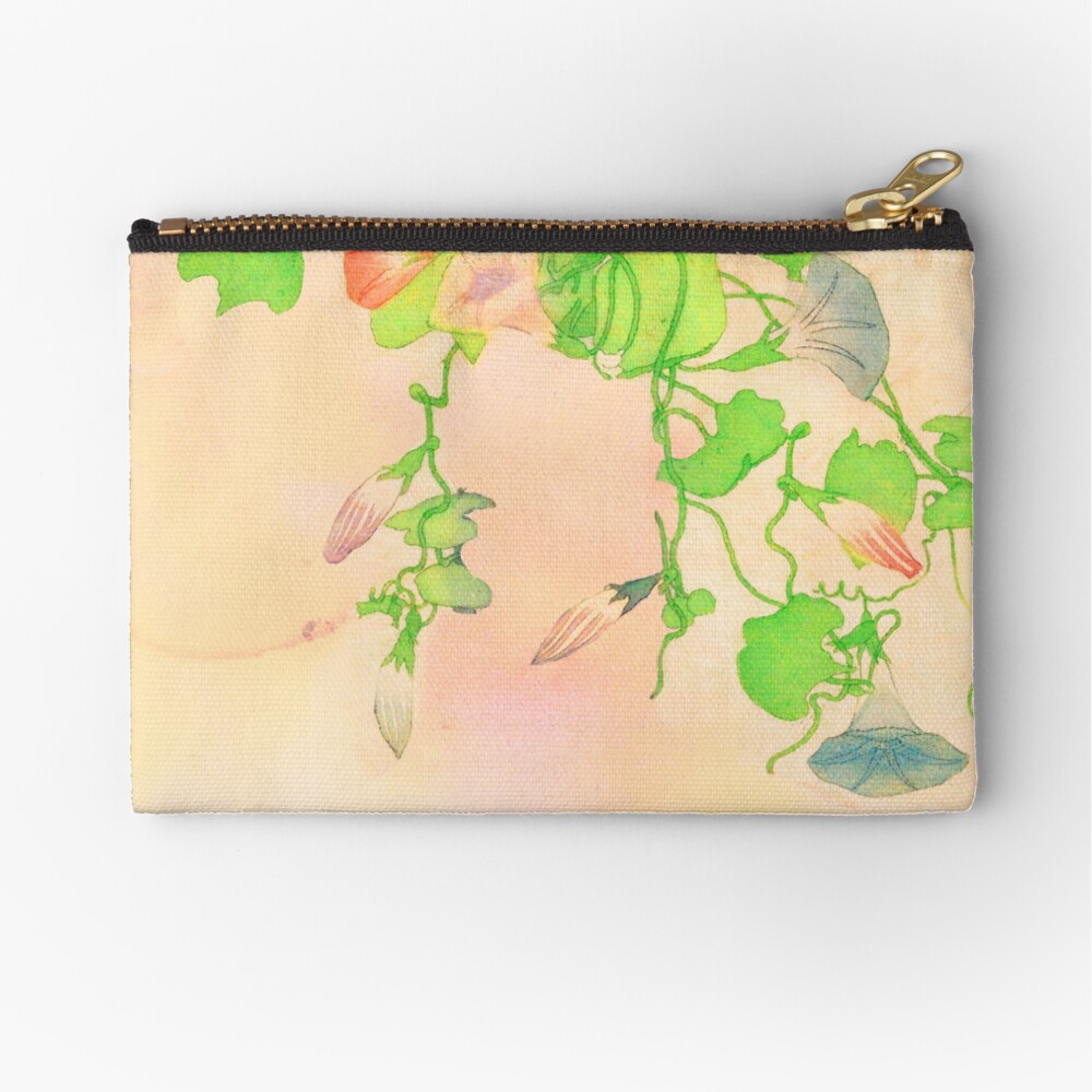 Flowering Zipper Pouch