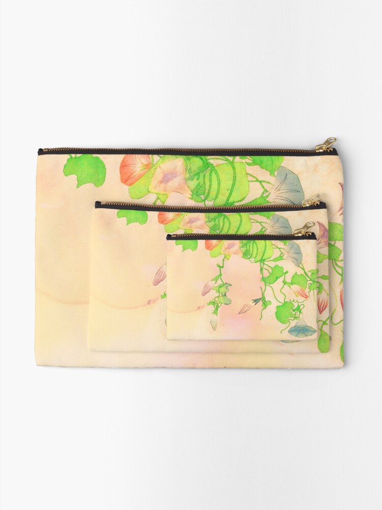 Alternate view of Flowering Zipper Pouch