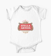 Stella Artois Bier Baby Body Kurzarm