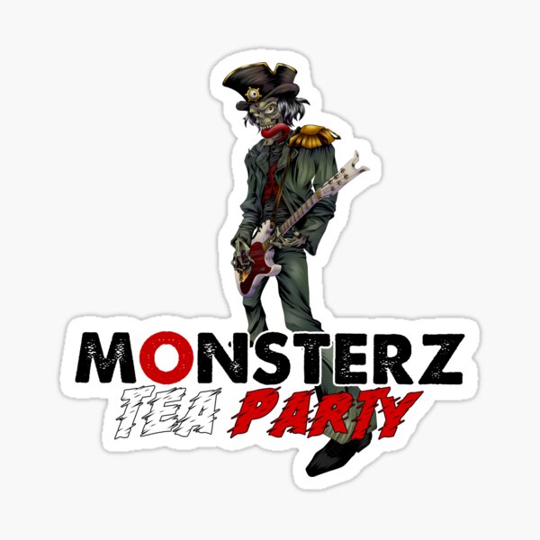 Monsterz Tea Party by Legoya & Nhell Sticker
