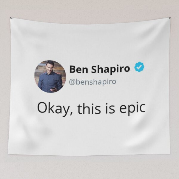 Item preview, Ben Shapiro okay, this is epic meme  designed and sold by boiiii.