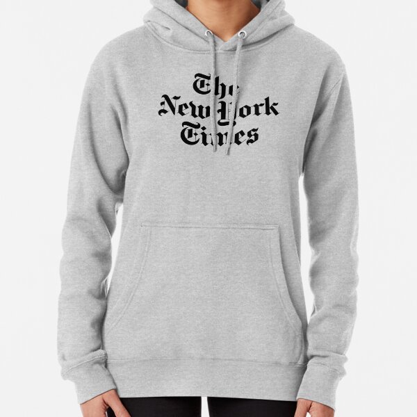 The New York Times Logo Pullover Hoodie