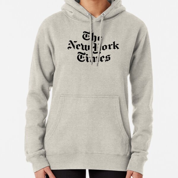 The New York Times Logo Pullover Hoodie