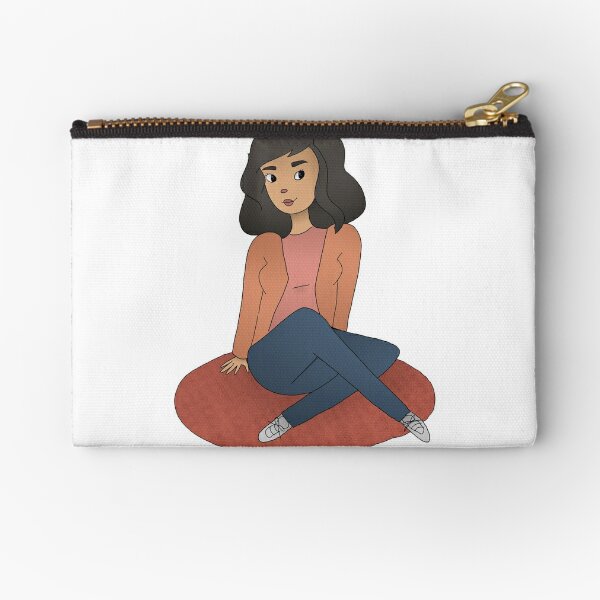 doodle lady Zipper Pouch