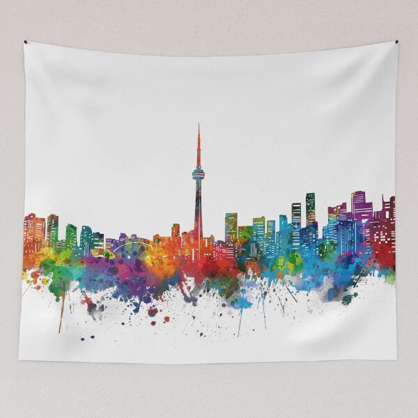 Item preview, toronto skyline designed and sold by BekimART.