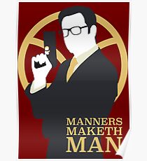 Manners Maketh Man - Galahad Poster