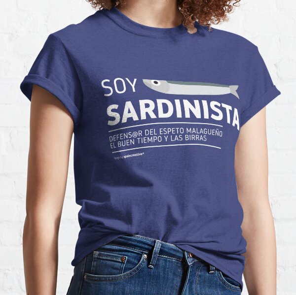 MALAGA SOY SARDINISTA Camiseta clásica