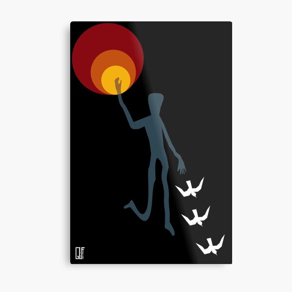 Migration Trigger Metal Print