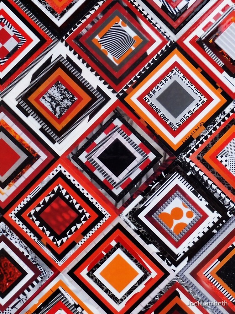 Thumbnail 4 of 4, iPhone Case, Test Pattern (Orange) designed and sold by cutpaste.