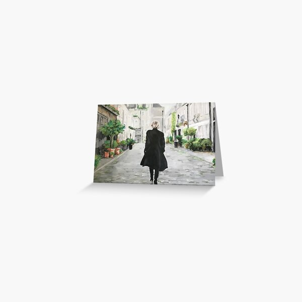 Aperçu de l'œuvre Gillian Anderson dans la peinture originale de Winser London Swing Coat créée et vendue par storybycorey.