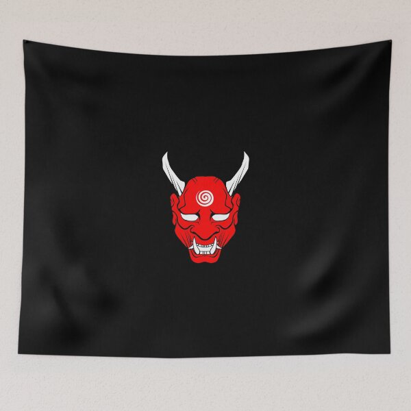 Item preview, Red Oni Demon Japanese Myth Folklore T-Shirt designed and sold by Joepseudo.