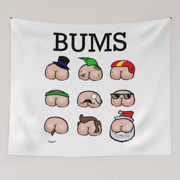 Item preview, BUMS! designed and sold by MalibuMackie.