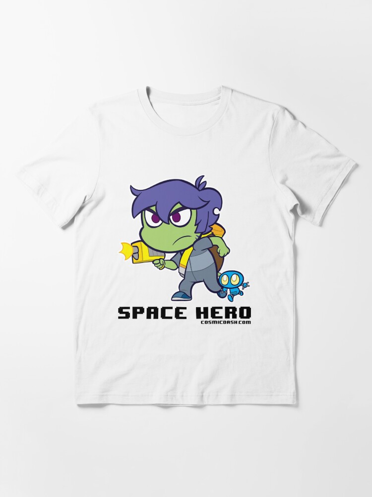 Alternate view of Space Hero Essential T-Shirt