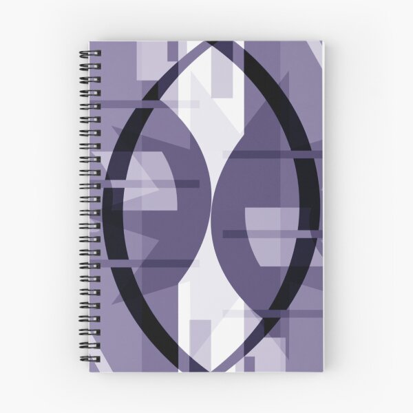 Item preview, Cosmic Collision Purple-Grey Abstract by Jenny Meehan designed and sold by Jenny Meehan Art Prints and Patterns  .