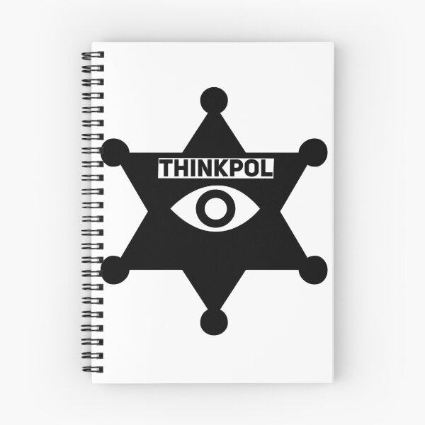 Item preview, THINKPOL Dystopia 1984 Orwellian T-Shirt designed and sold by Joepseudo.