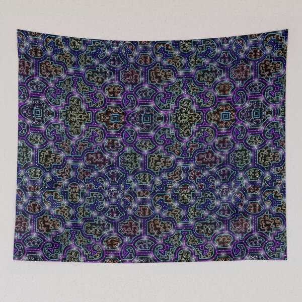 Item preview, Shipibo Pattern/Ayahuasca Visions designed and sold by Zychonaut.