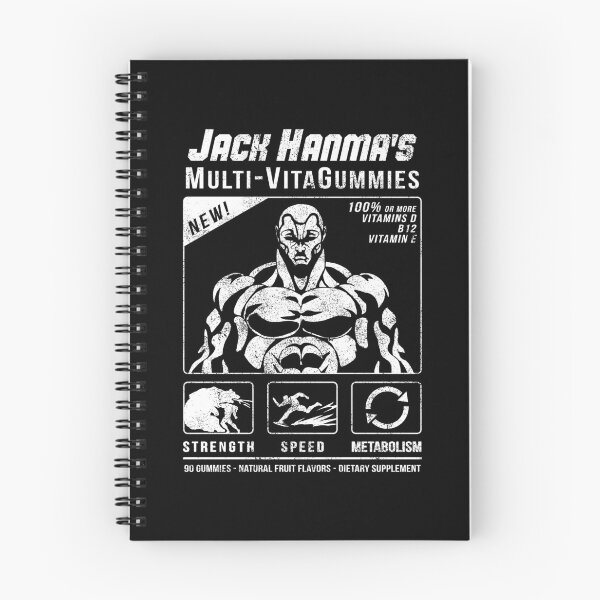 Aperçu de l'œuvre Multi-VitaGummies de Jack Hanma créée et vendue par CCCDesign.