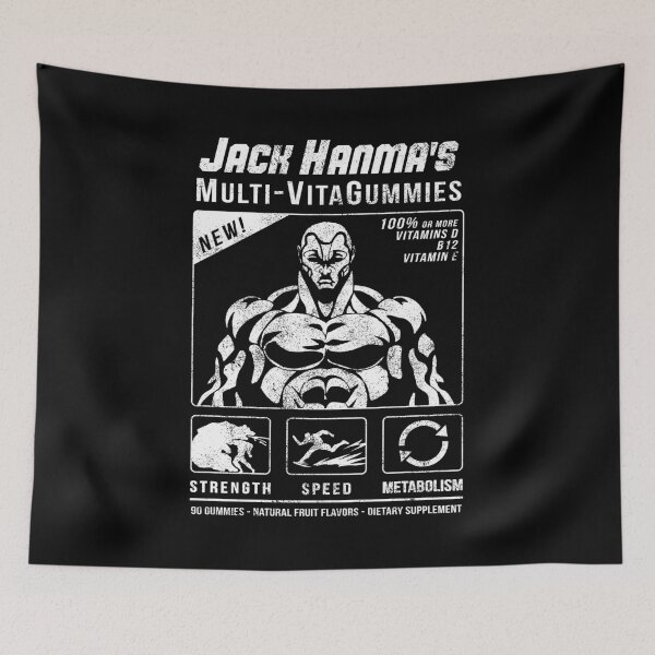 Item preview, Jack Hanma's Multi-VitaGummies designed and sold by CCCDesign.