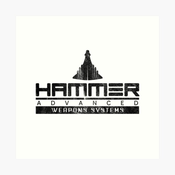 Hammer Industries Advanced Weapons Systems Art Print