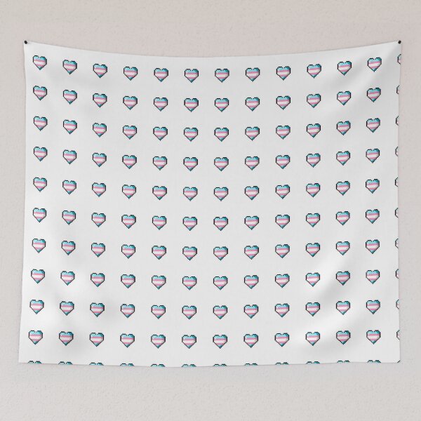 Item preview, Pixelated Love - Transgender designed and sold by asrathecat.