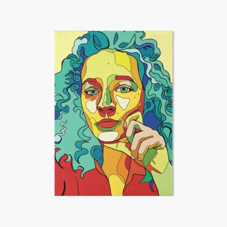 High Saturation Art Board Print
