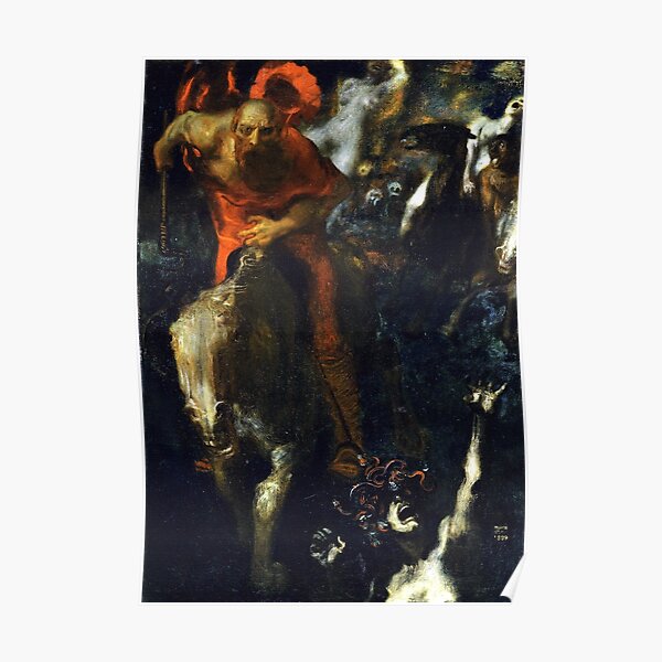 The Wild Hunt - Franz von Stuck Poster