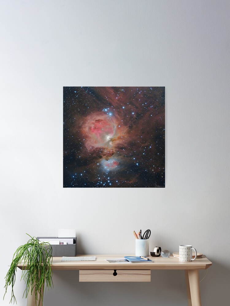 Thumbnail 1 of 3, Poster, M42 Region - Great Nebula in Orion designed and sold by jeffjastro.