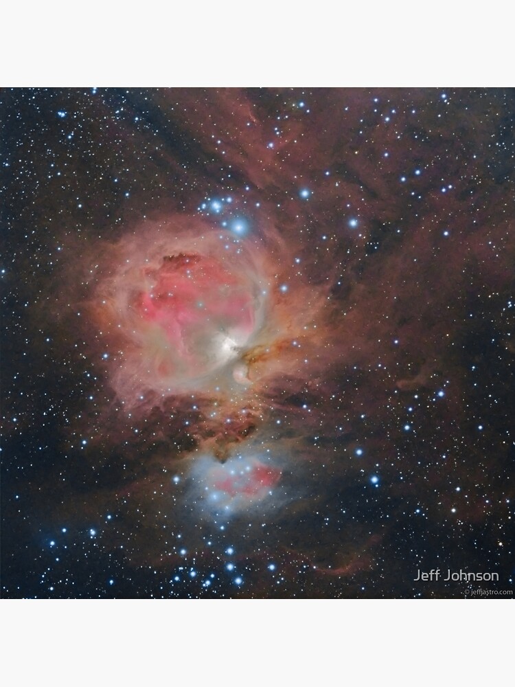 Thumbnail 3 of 3, Poster, M42 Region - Great Nebula in Orion designed and sold by jeffjastro.