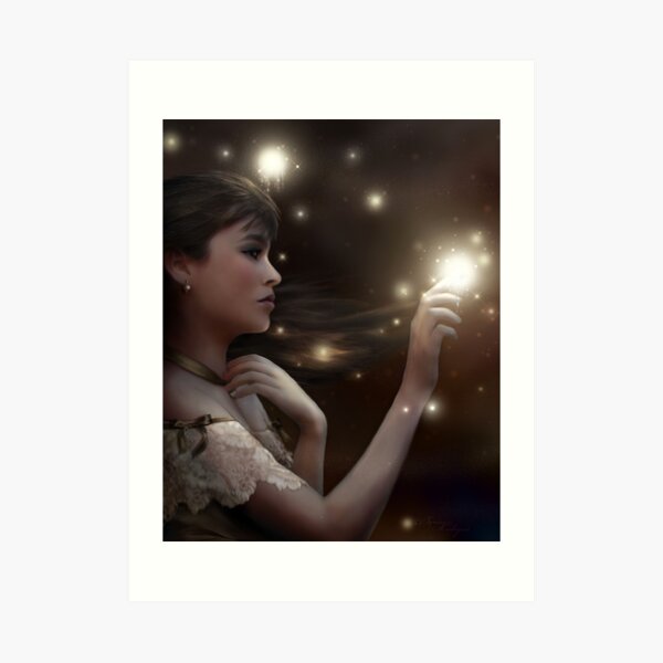 Fireflies Art Print