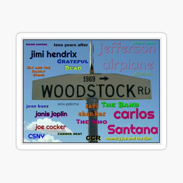 Woodstock Sticker