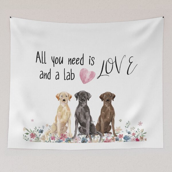 Item preview, All You Need Is Love and a Labrador designed and sold by aleigh93.